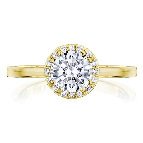 TACORI Sculpted Crescent Engagement Ring P101RD65FY