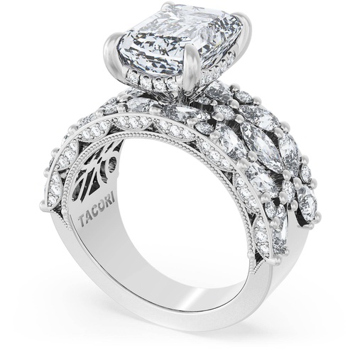 TACORI Classic Crescent,  RoyalT Engagement Ring 22EC11X812W