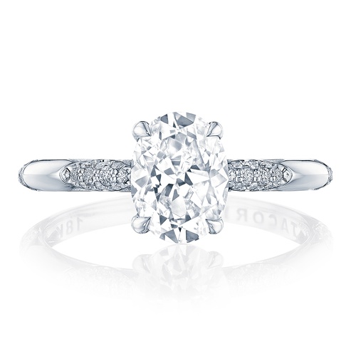 TACORI Founder's Collection Wedding Engagement Ring HT2582OV8x6