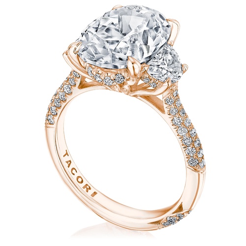TACORI Founder's Collection Engagement Ring HT2691OV13x95PK