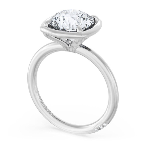 Cushion Solitaire Engagement Ring
