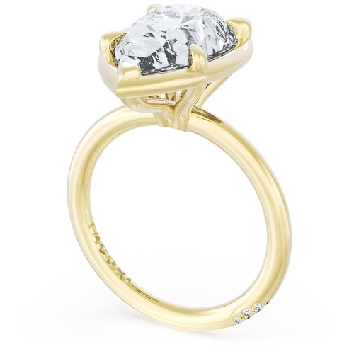 Pear Solitaire Engagement Ring