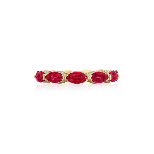 TACORI Classic Crescent and RoyalT Wedding Band HT2661Y65RB