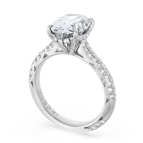 Oval Bloom Engagement Ring