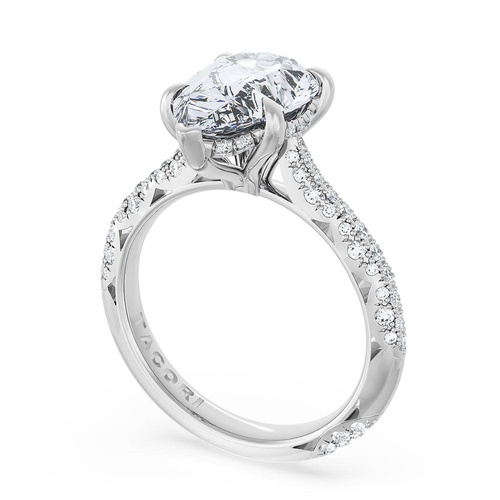 Pear Bloom Engagement Ring