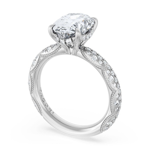 Oval Bloom Engagement Ring
