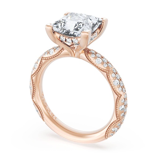 Princess Bloom Engagement Ring