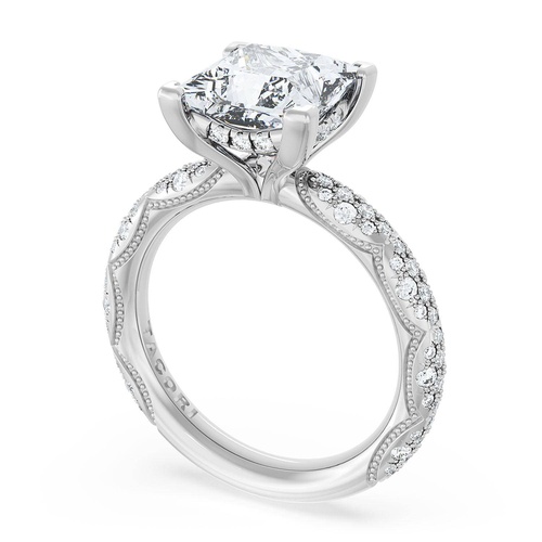 Princess Bloom Engagement Ring