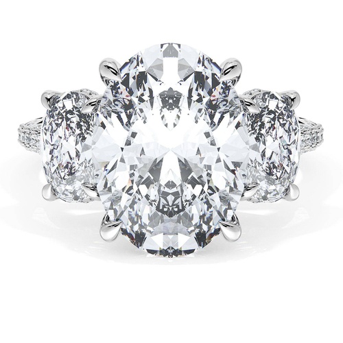 Oval 3-Stone Engagement Ring Oval 3-Stone Engagement Ring
