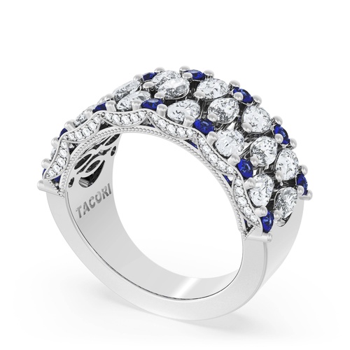 TACORI Classic Crescent Wedding,  RoyalT Wedding Wedding Band HT269375BS112W