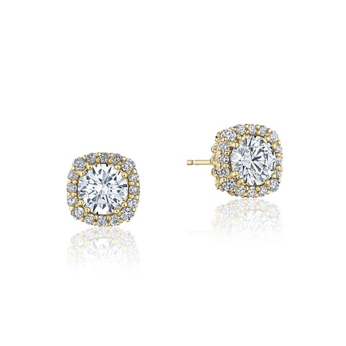 Full Bloom Diamond Stud Earrings