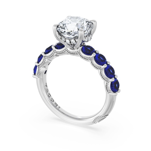 Cushion Solitaire Engagement Ring
