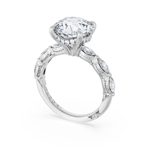 Round Solitaire Engagement Ring
