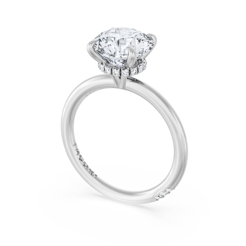 Round Solitaire Engagement Ring