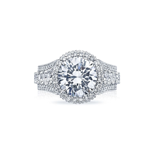 TACORI Classic Crescent and RoyalT Engagement Ring HT2613RD85