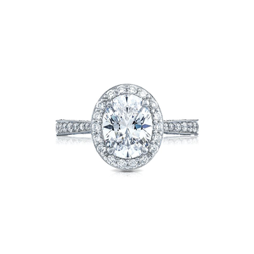 TACORI Classic Crescent and RoyalT Engagement Ring HT2650OV95X75