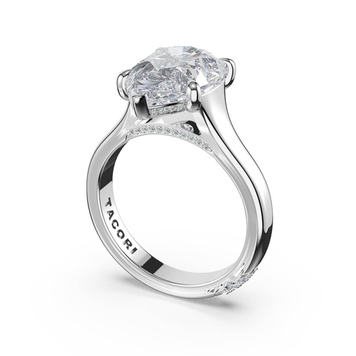 Pear Solitaire Engagement Ring