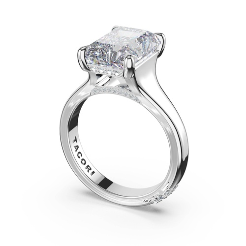 Radiant Solitaire Engagement Ring