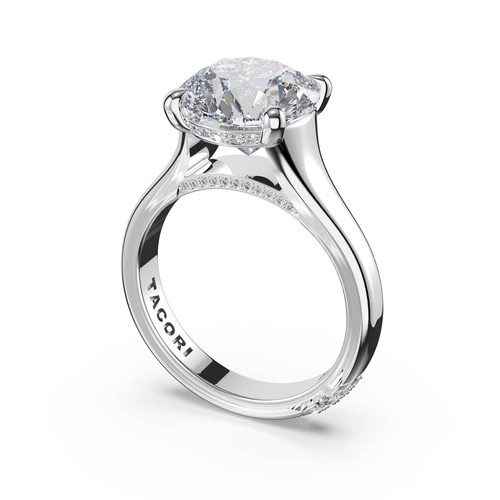 Round Solitaire Engagement Ring