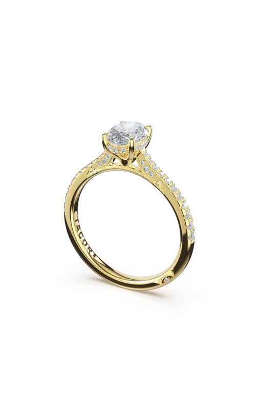 Tacori Simply Tacori Solitaire Oval Engagement Ring 2671OV75X55FY