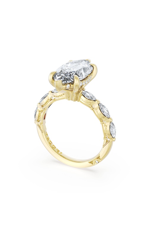 Tacori Sculpted Crescent Solitaire Marquise Engagement Ring 42228MQ16X8FY