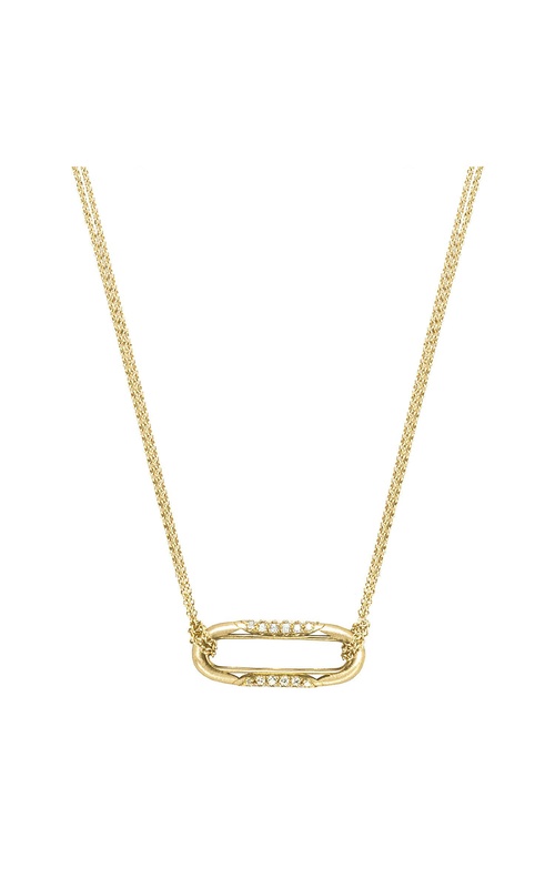 TACORI Crescent Eclipse Necklace Diamond and Pendant 18K Yellow Gold  FN667SY17
