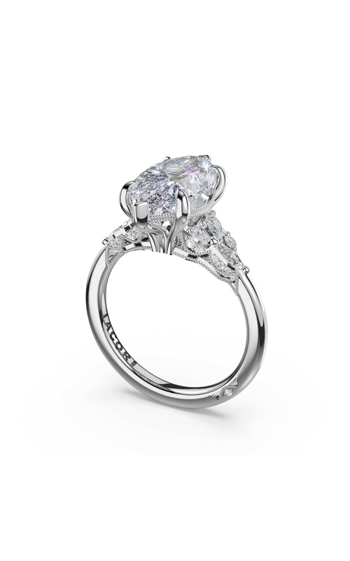 Tacori Simply Tacori Solitaire Marquise Engagement Ring 483MQ145X75FW