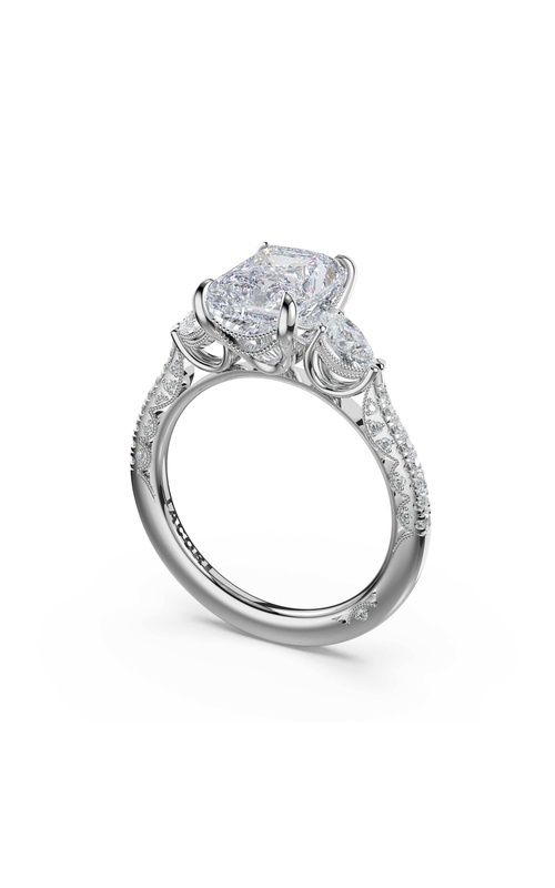 TACORI Petite Crescent Engagement Ring 47717RAD9X65FW