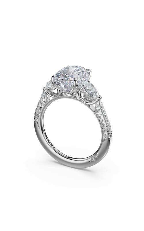 TACORI Petite Crescent Engagement Ring 47817OV11X8
