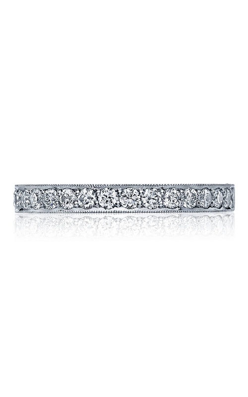 Sculpted Crescent Wedding 14K White Gold Wedding Band 41-25FW