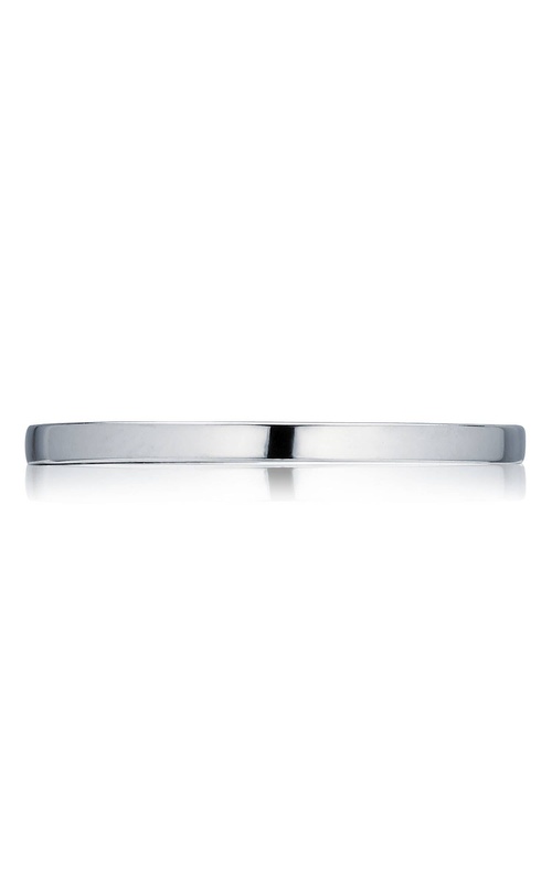 Tacori Sculpted Crescent Wedding  14K White Gold Wedding Band 42-15ETFW