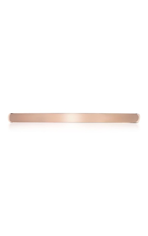 Tacori Sculpted Crescent Wedding  14K Rose Gold Wedding Band 42-15FPK