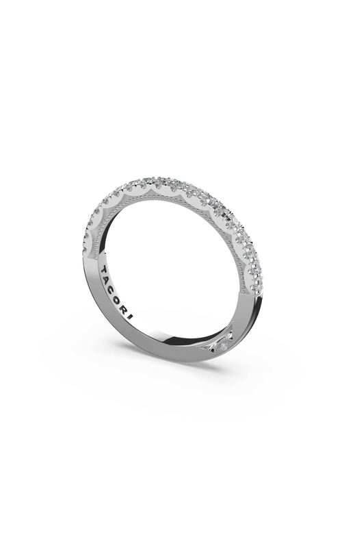 Tacori Wedding Band 2667B12FW 14K White Gold