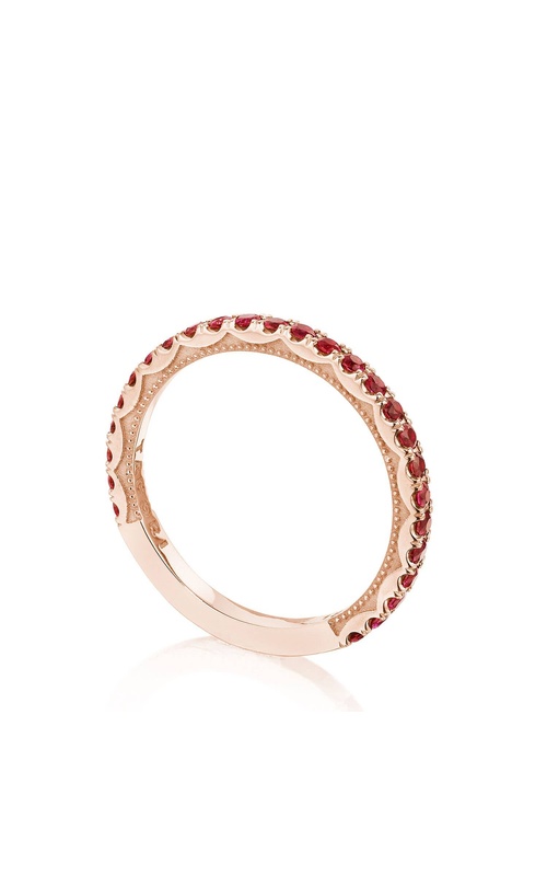 Tacori Wedding Band 2667B34RBFPK 14K Rose Gold