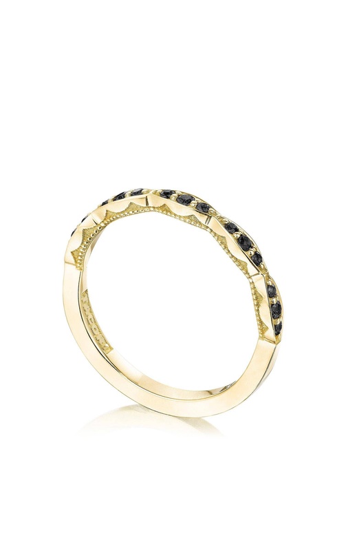 Tacori Sculpted Crescent Wedding  14K Yellow Gold Wedding Band 46-2BDFY
