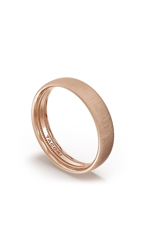 Classic 14K Rose Gold Wedding Band 138-5FRS