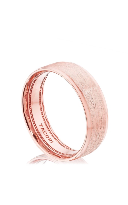 Classic 14K Rose Gold Wedding Band 144-7FRB
