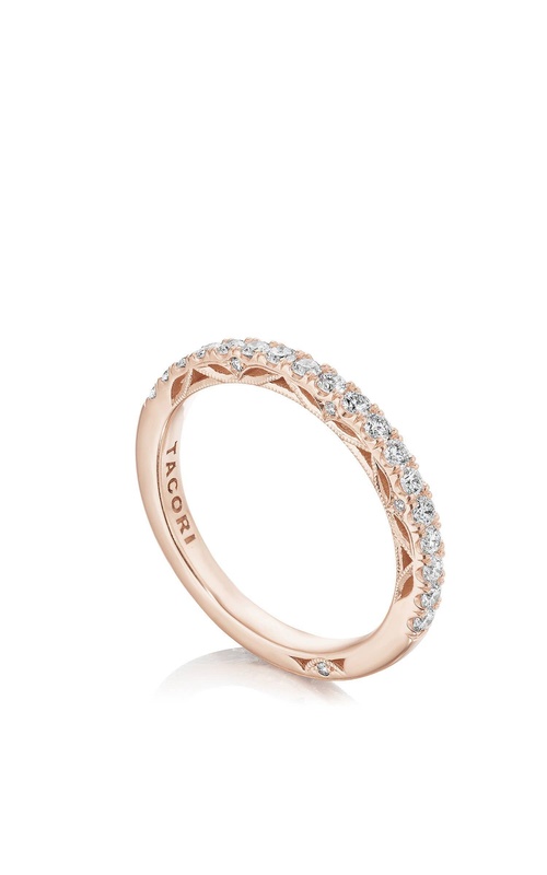 Tacori Wedding Band 269022B12FPK 14K Rose Gold