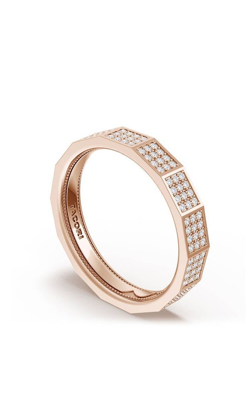 Tacori Wedding Band 152-4FRDLG 14K Rose Gold