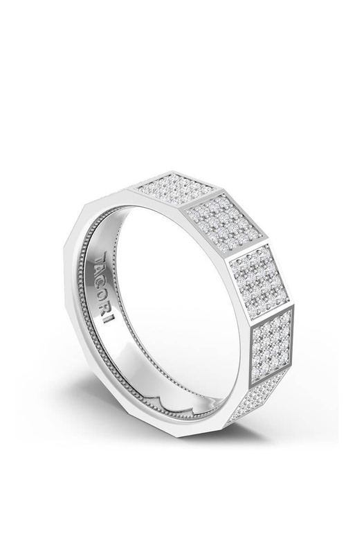 Tacori Wedding Band 152-6FWDLG 14K White Gold