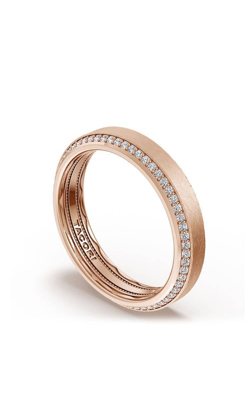 Tacori Wedding Band 154-5FRDBLG 14K Rose Gold