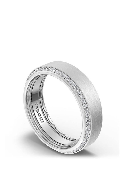 Tacori Wedding Band 154-7FWDBLG 14K White Gold