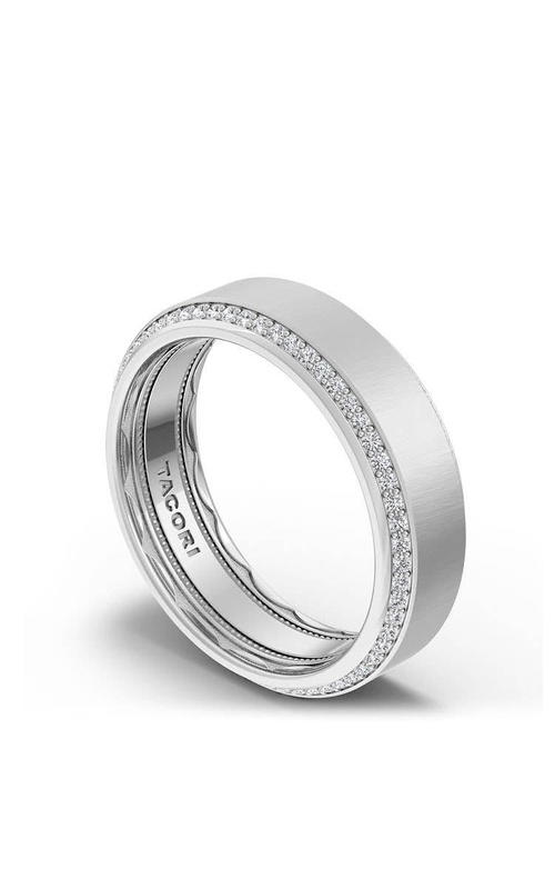 Tacori Wedding Band 154-7FWDSLG 14K White Gold