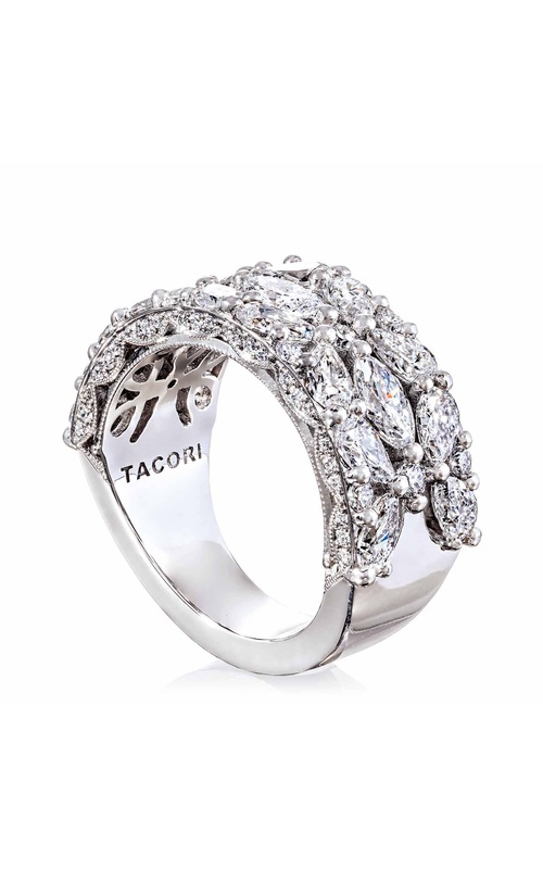 Tacori Classic Crescent Wedding and RoyalT Wedding Wedding Band HT2694FW6512