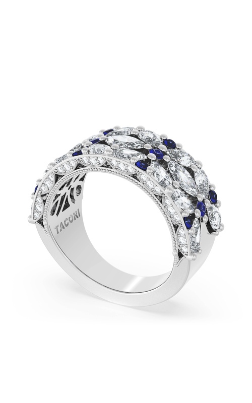 Tacori Classic Crescent Wedding and RoyalT Wedding Wedding Band HT2694FW75BS112