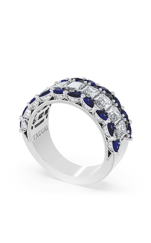 Tacori Classic Crescent Wedding and RoyalT Wedding Wedding Band HT2695FW75BS112