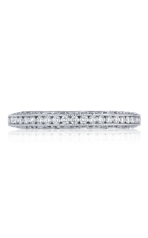 Tacori Wedding Band HT2550B12FW 14K White Gold