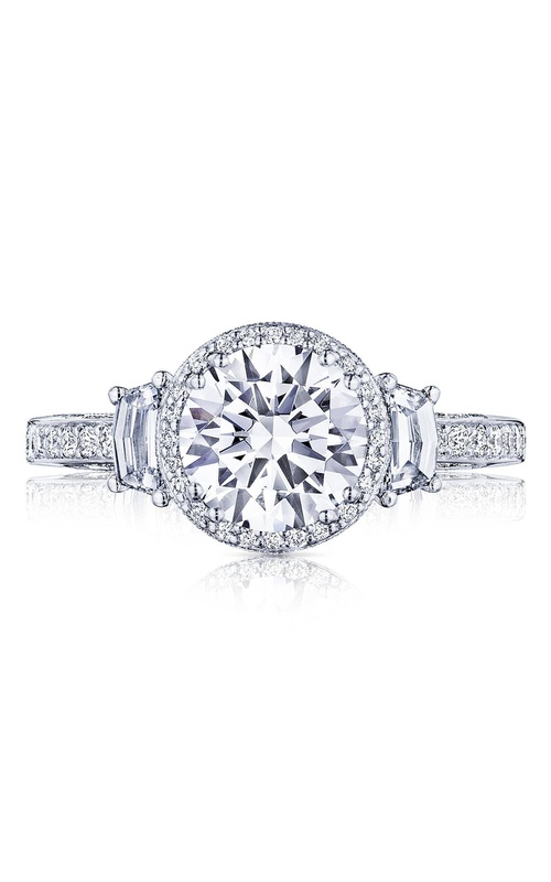 TacoriDantela Engagement Ring2663RD75FW - 14K White Gold