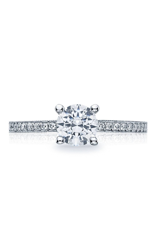 TacoriSculpted Crescent Engagement Ring41-15RD6FW - 14K White Gold