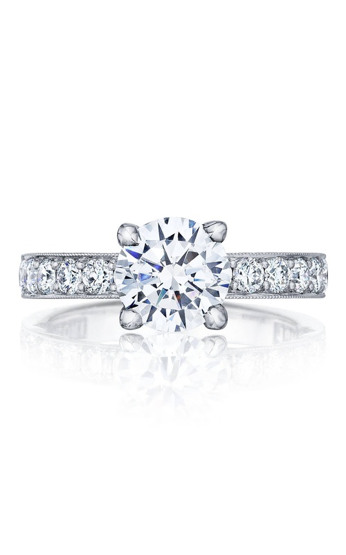 TacoriSculpted Crescent Engagement Ring41-3RD75FW - 14K White Gold